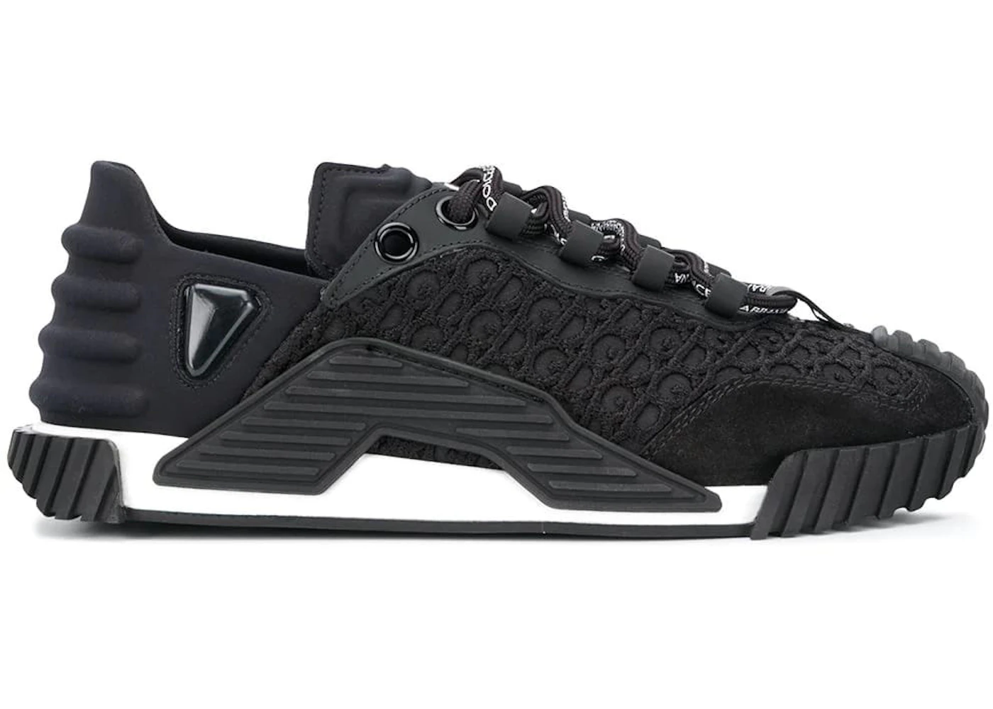 Dolce & Gabbana NS1 Low Top Black White 
