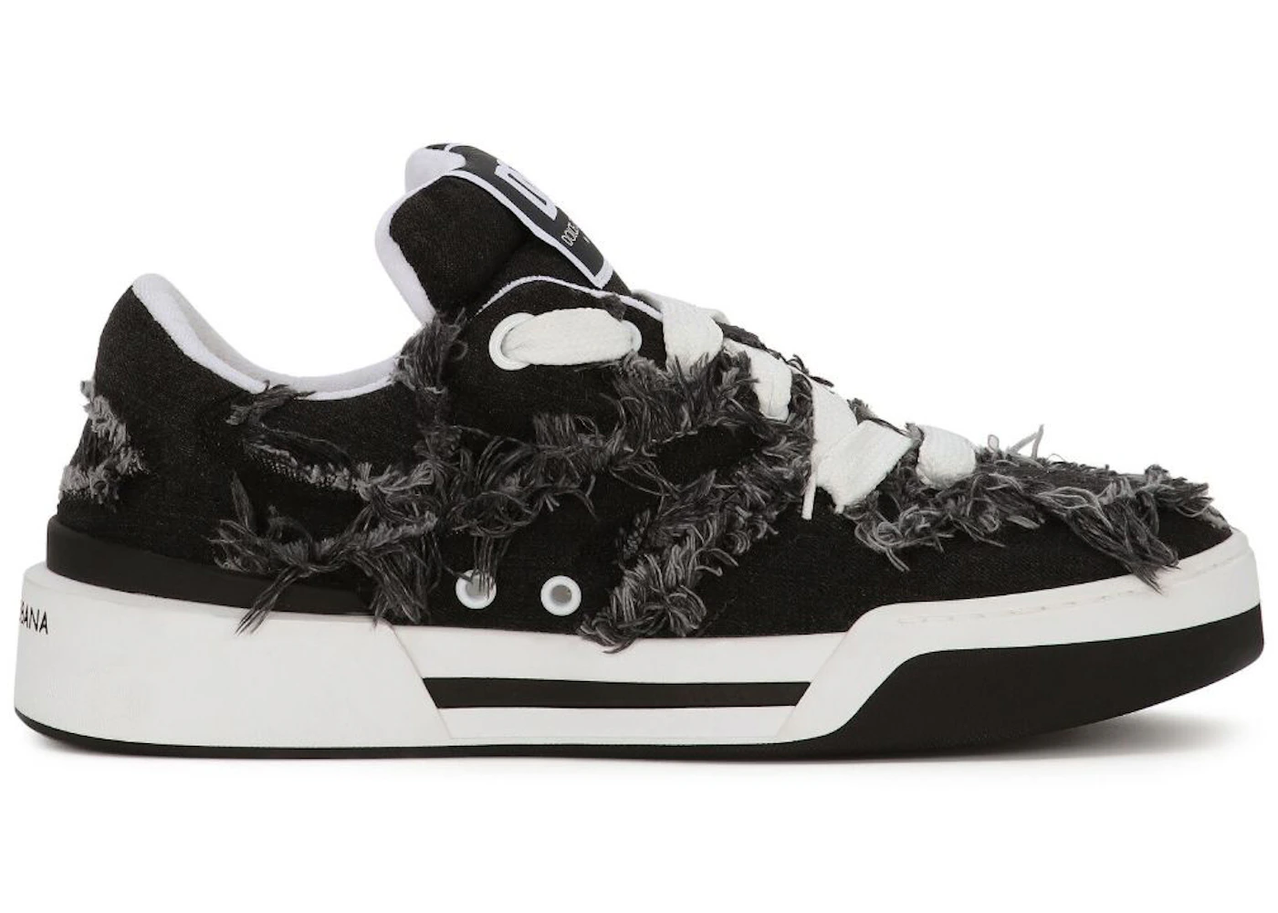 Dolce & Gabbana New Roma Black Fray Trim