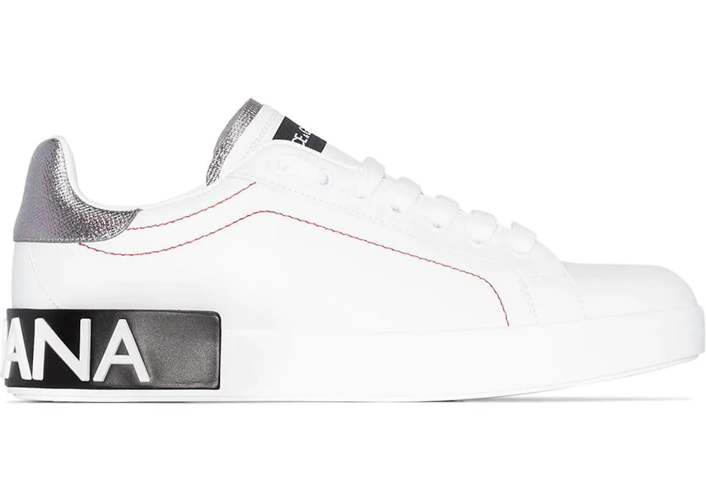 Dolce & Gabbana Portofino White Metallic Grey 