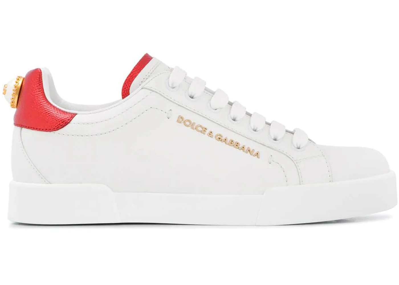 Dolce & Gabbana Portofino White Metallic Red Pearl 
