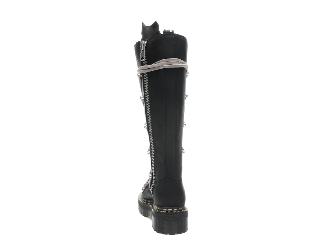 Vue 27 de Dr. Martens 1460 DRKSHDW Quad Sole Pentalace Boot Rick Owens Black 