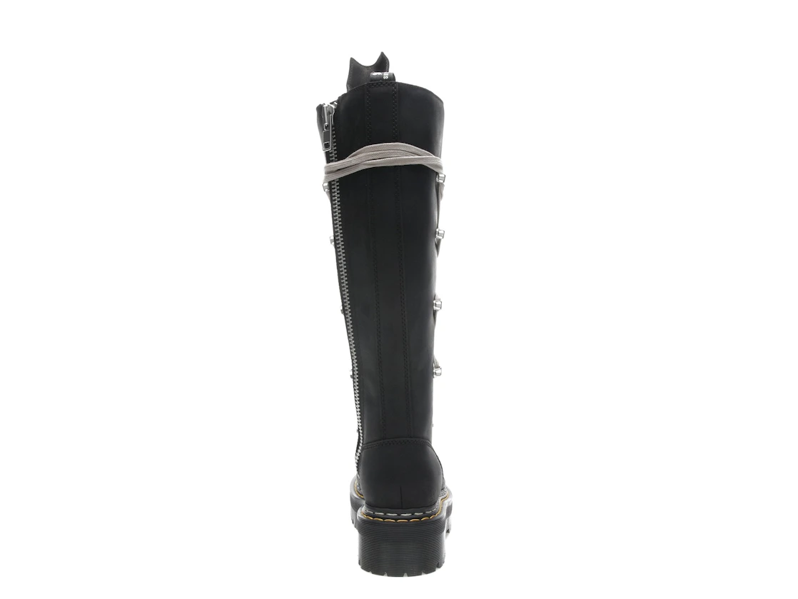 Vue 28 de Dr. Martens 1460 DRKSHDW Quad Sole Pentalace Boot Rick Owens Black 