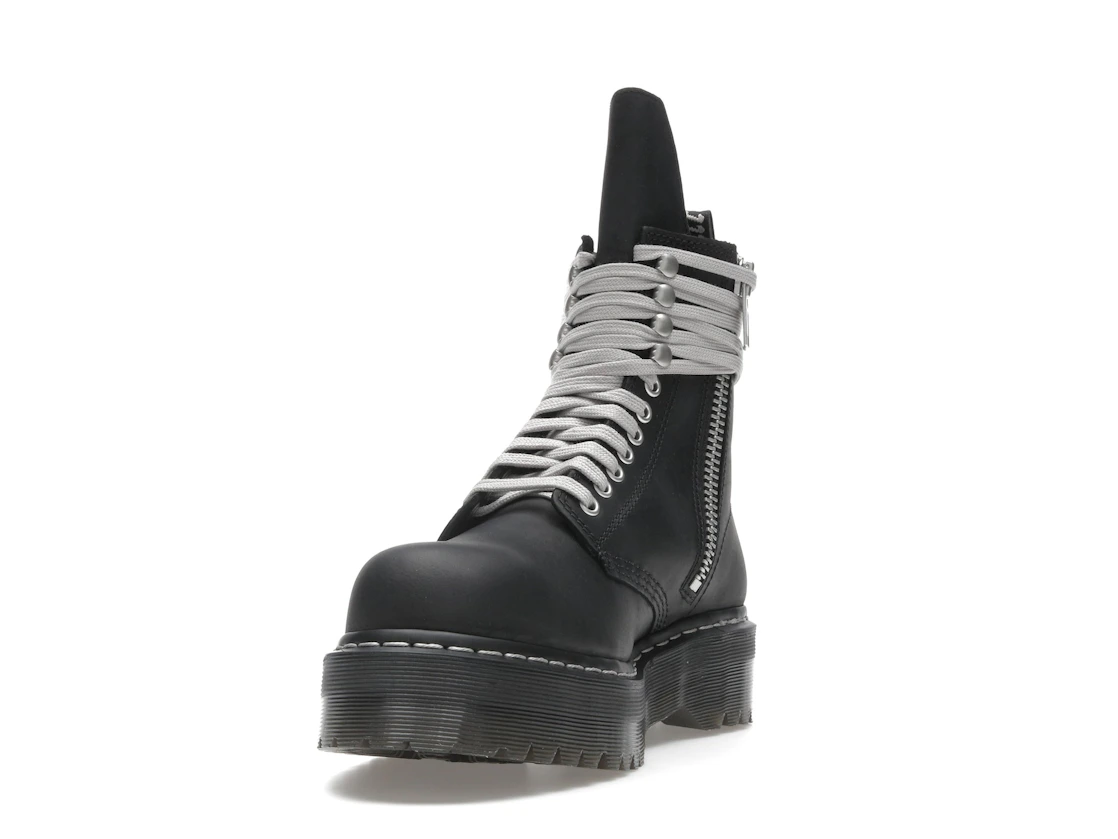 Vue 13 de Dr. Martens 1460 DRKSHDW Quad Sole Steel Toe Boot Rick Owens Black