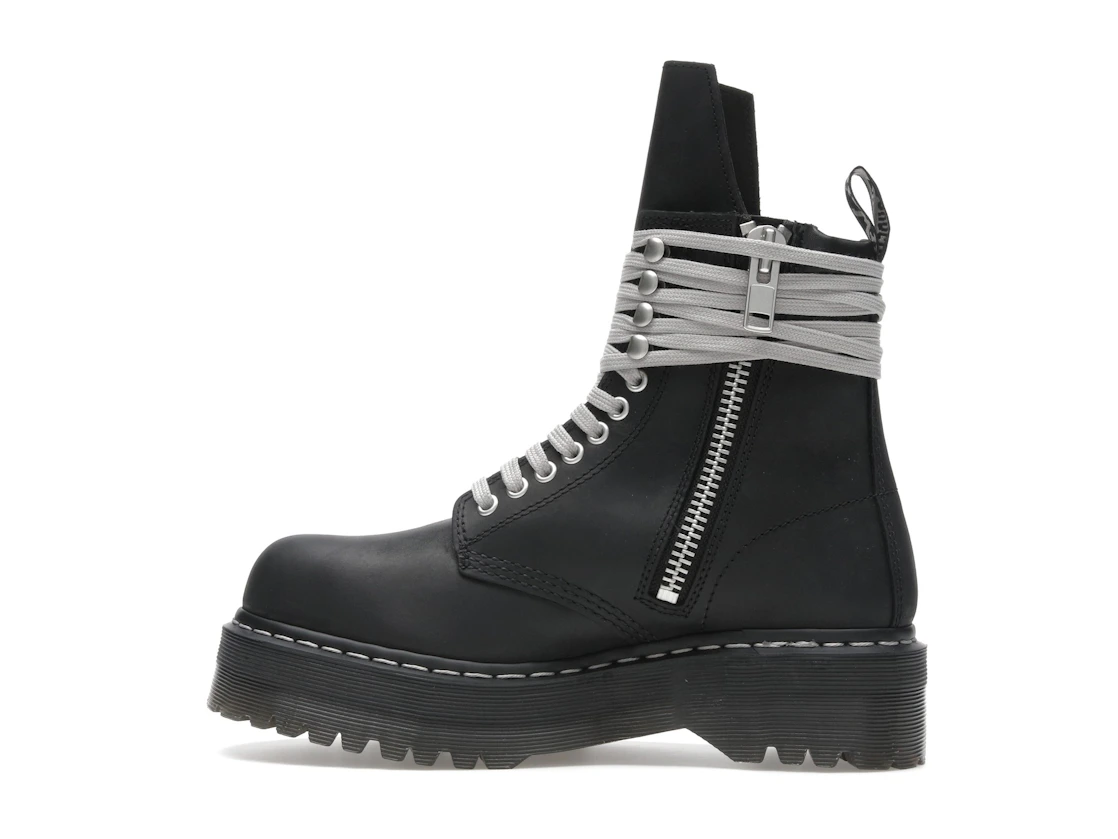 Vue 20 de Dr. Martens 1460 DRKSHDW Quad Sole Steel Toe Boot Rick Owens Black