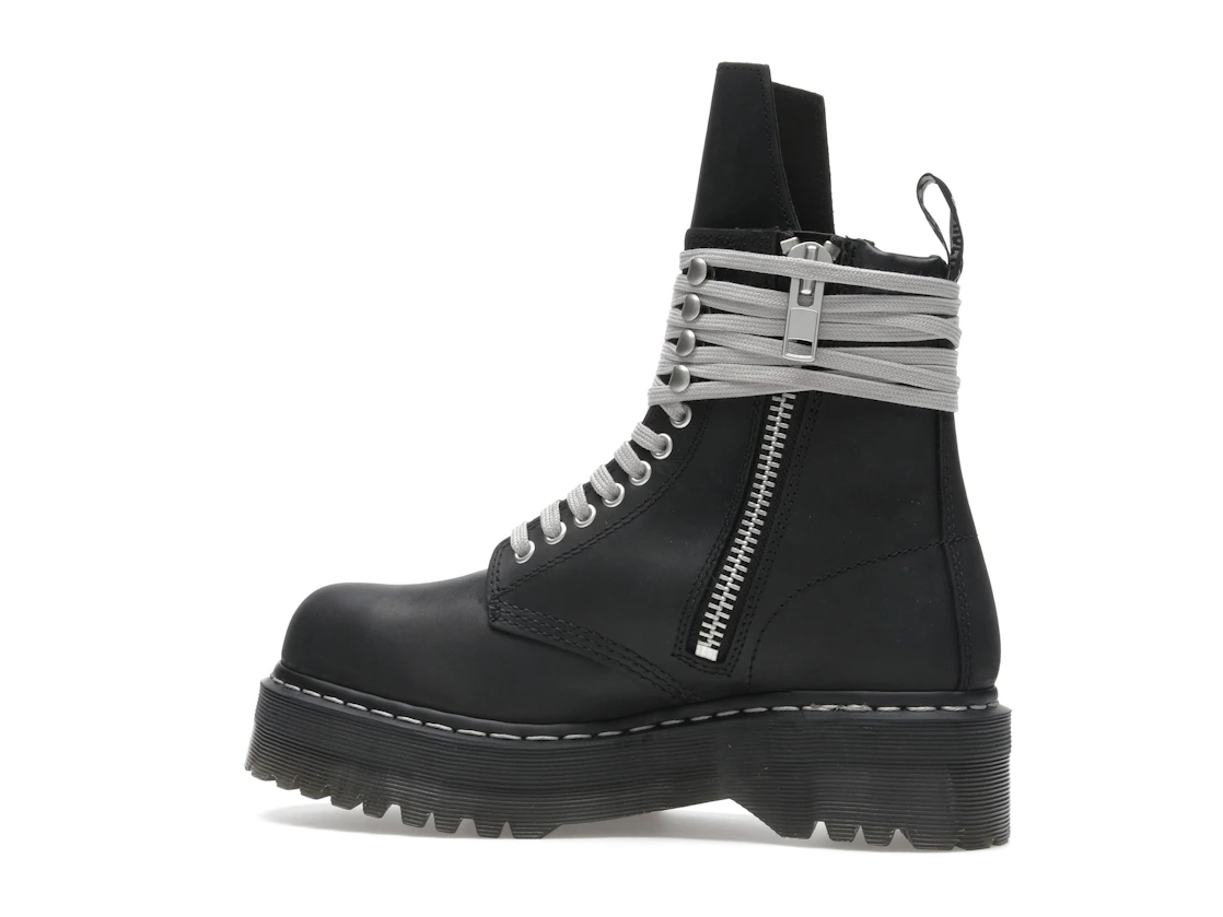 Vue 21 de Dr. Martens 1460 DRKSHDW Quad Sole Steel Toe Boot Rick Owens Black