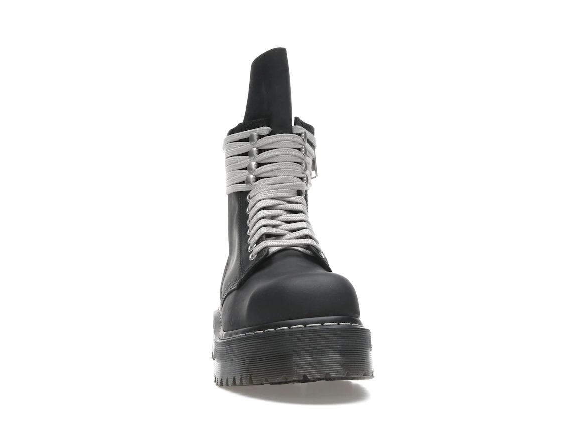 Vue 9 de Dr. Martens 1460 DRKSHDW Quad Sole Steel Toe Boot Rick Owens Black