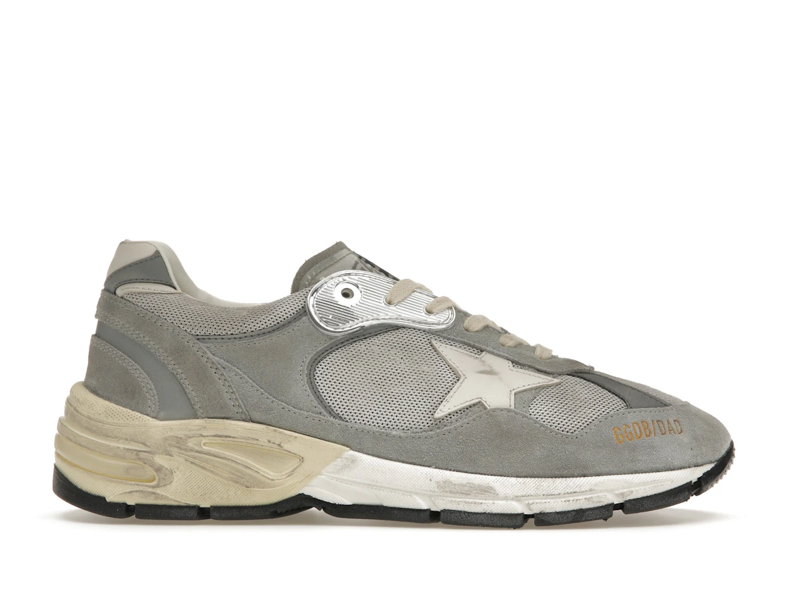 Vue 1 de Golden Goose Running Dad Grey
