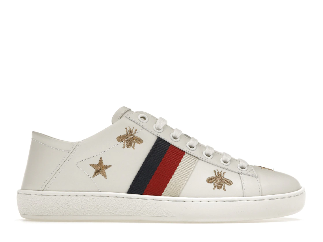Vue 1 de Gucci Ace Bees and Stars 