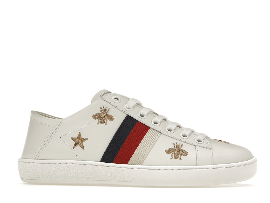 Vue 2 de Gucci Ace Bees and Stars 