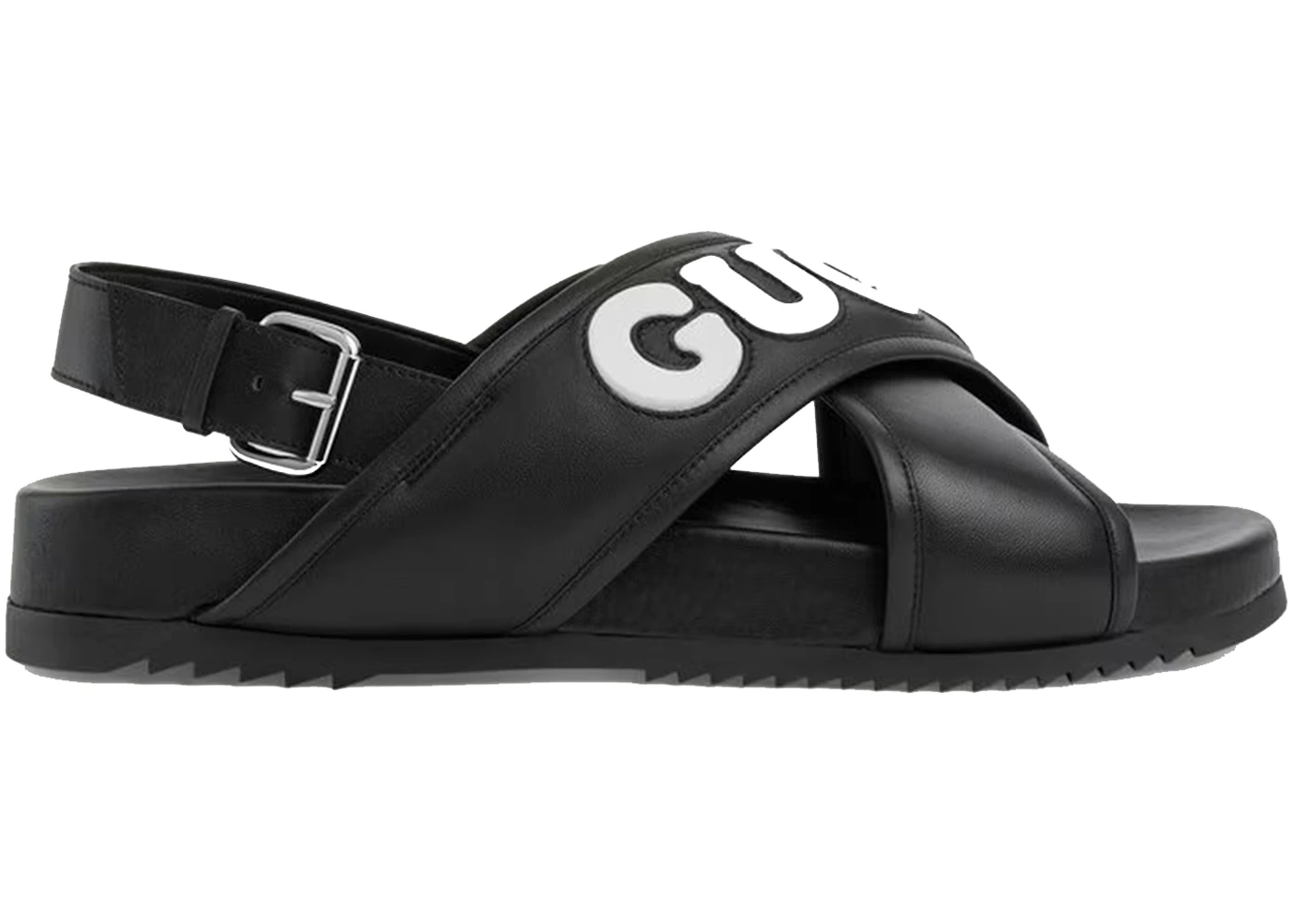 Gucci Crossover Sandals Black