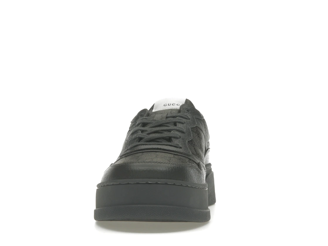 Vue 11 de Gucci Lace Up Sneaker GG Monogram Grey