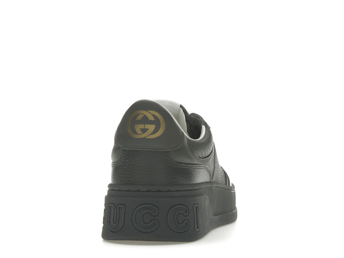 Vue 29 de Gucci Lace Up Sneaker GG Monogram Grey