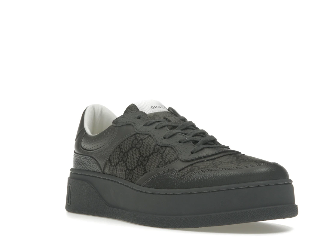 Vue 6 de Gucci Lace Up Sneaker GG Monogram Grey