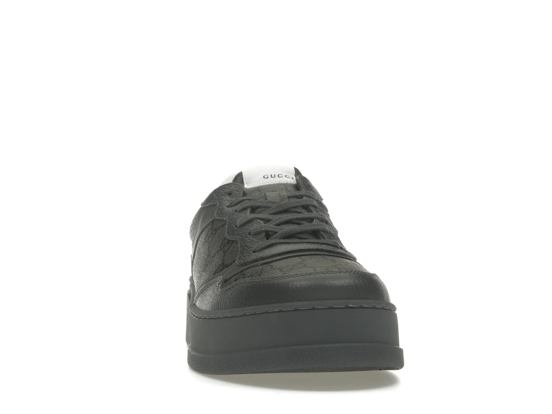 Vue 9 de Gucci Lace Up Sneaker GG Monogram Grey