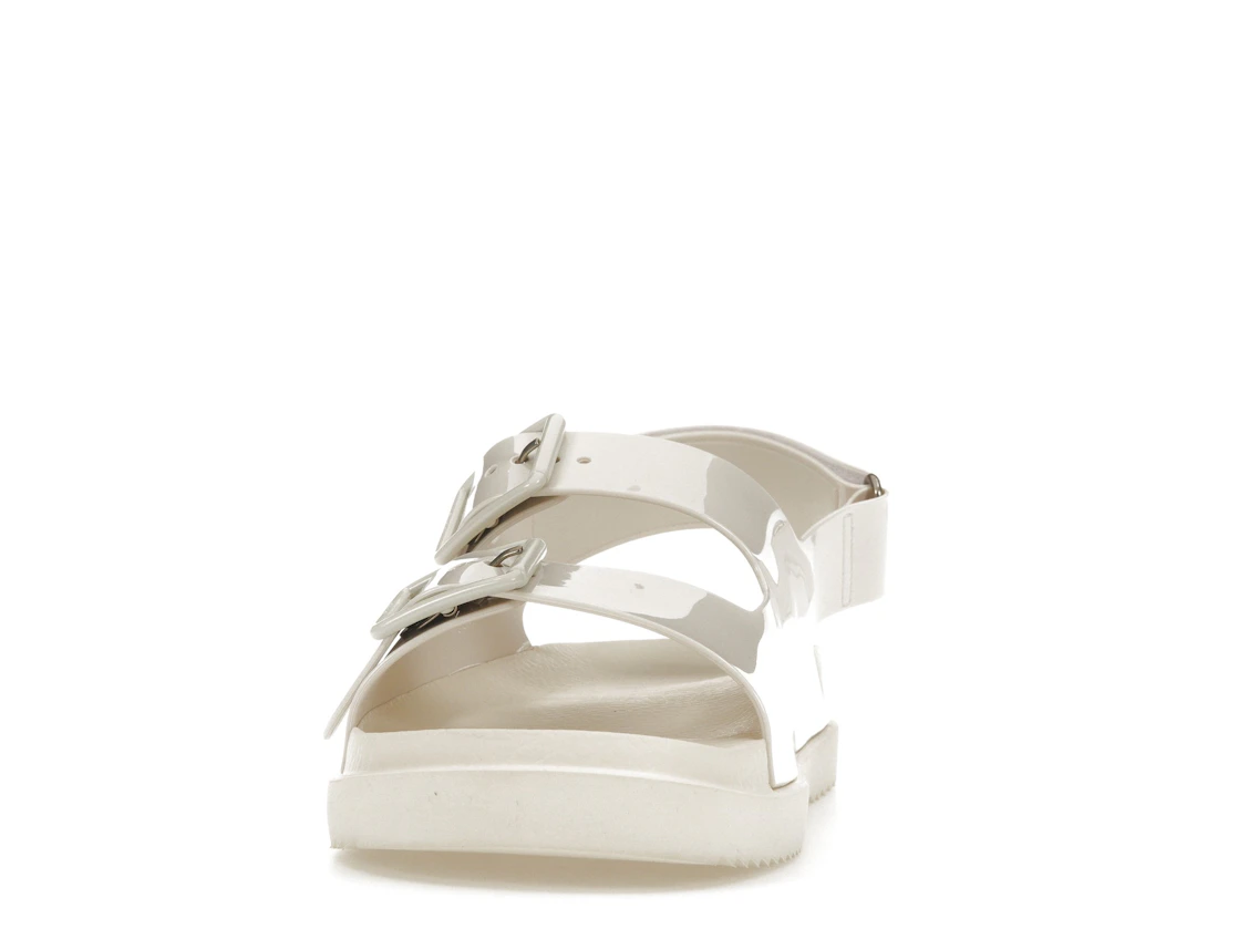 Vue 11 de Gucci Mini Double G Sandal Off-White Rubber