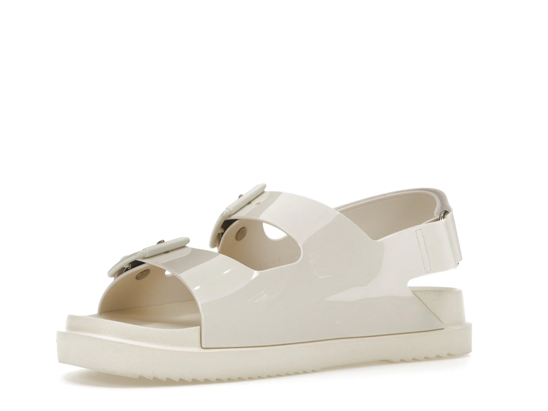 Vue 15 de Gucci Mini Double G Sandal Off-White Rubber