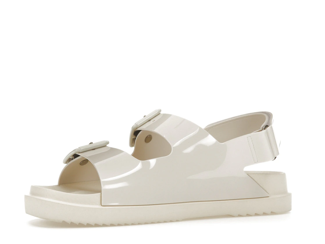 Vue 16 de Gucci Mini Double G Sandal Off-White Rubber