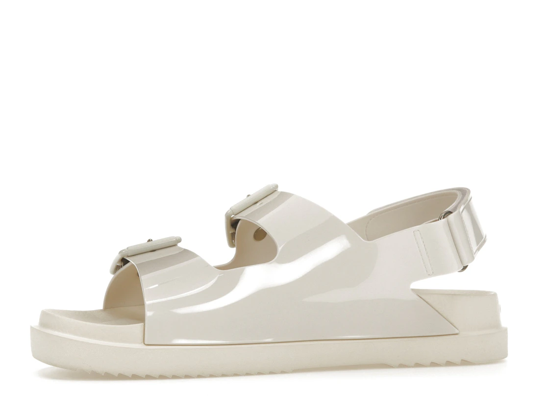 Vue 17 de Gucci Mini Double G Sandal Off-White Rubber