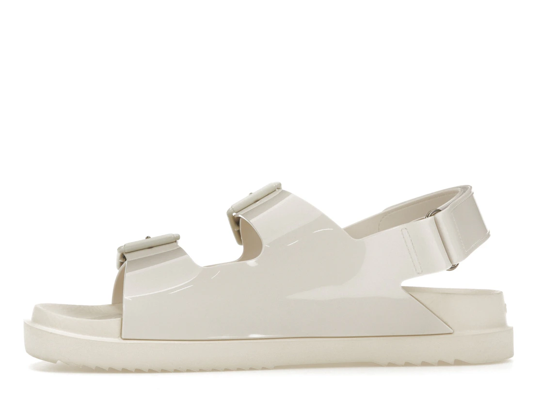 Vue 18 de Gucci Mini Double G Sandal Off-White Rubber