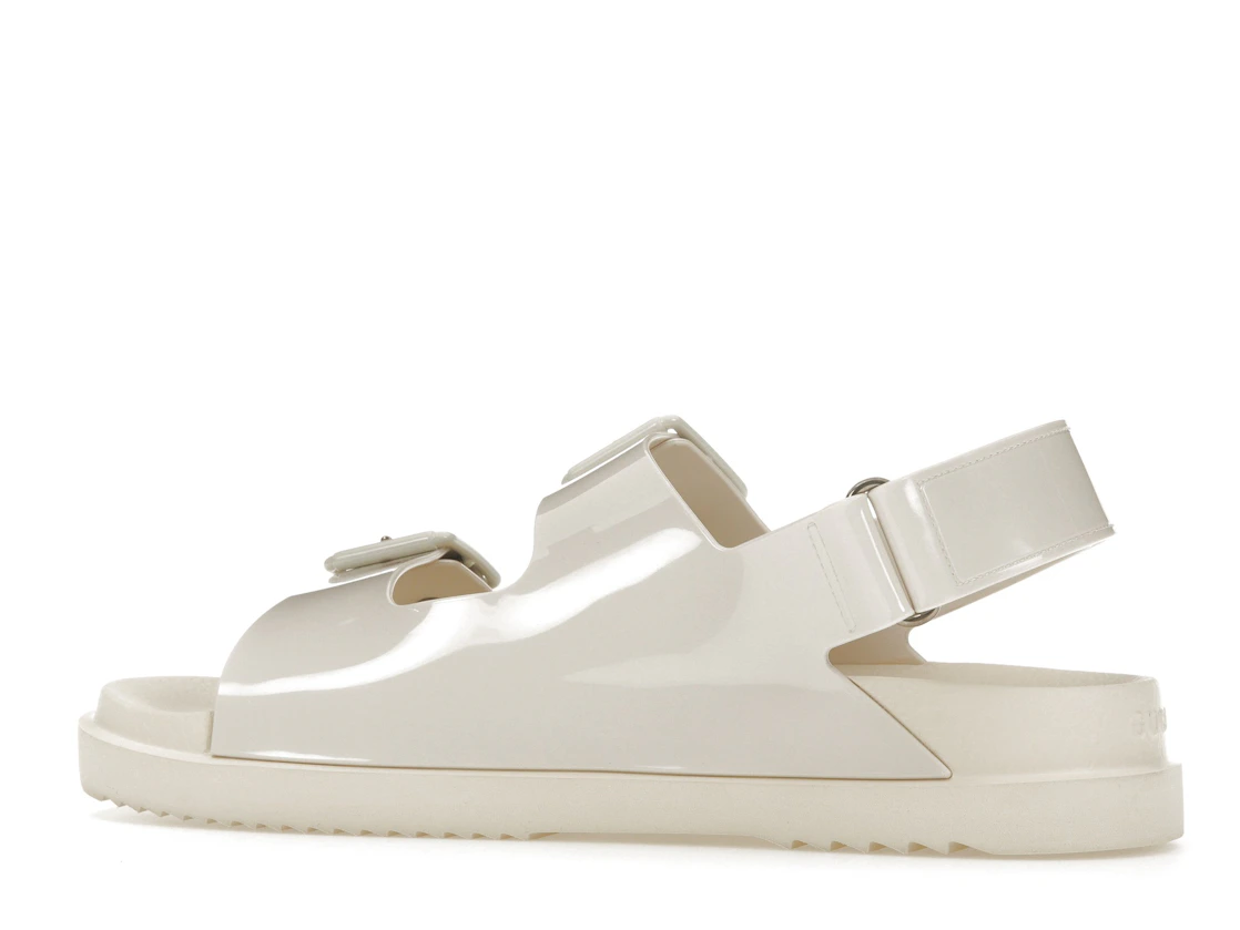Vue 21 de Gucci Mini Double G Sandal Off-White Rubber