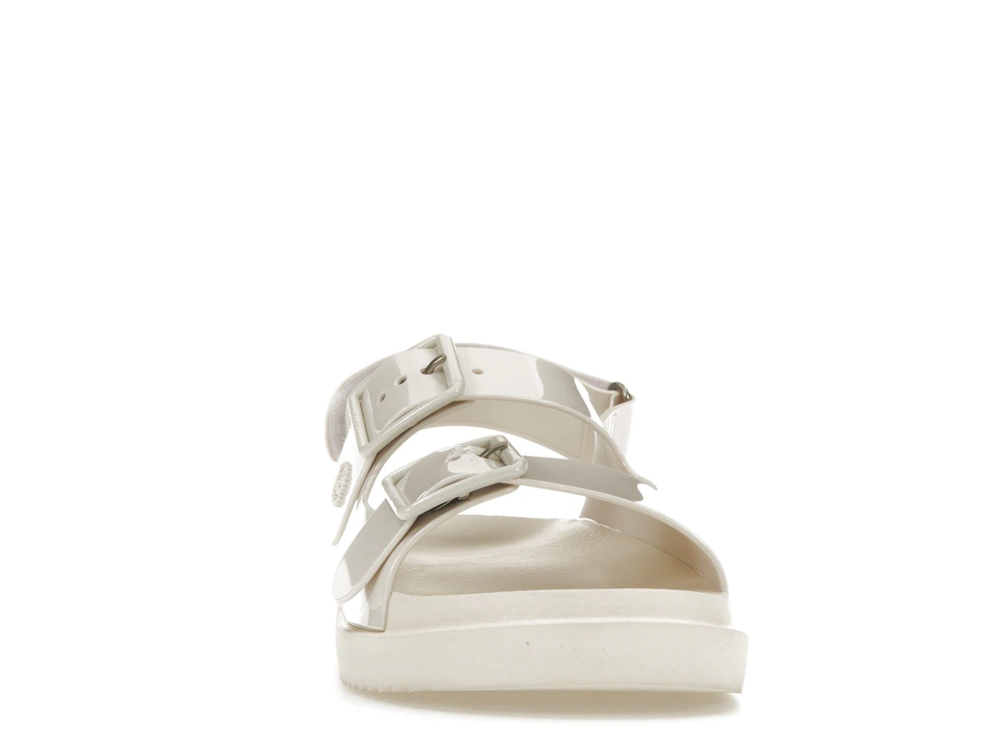 Vue 9 de Gucci Mini Double G Sandal Off-White Rubber