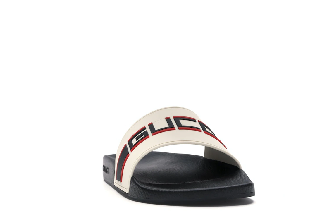 Vue 8 de Gucci Stripe Slide White
