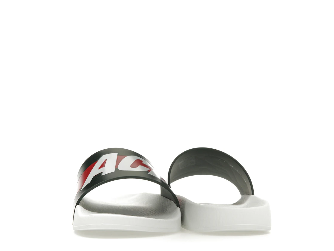 Vue 27 de Palace x Gucci Logo Web Slide Sandal White