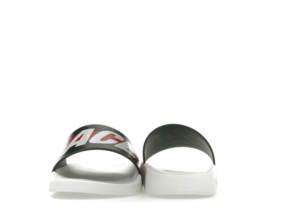 Vue 28 de Palace x Gucci Logo Web Slide Sandal White