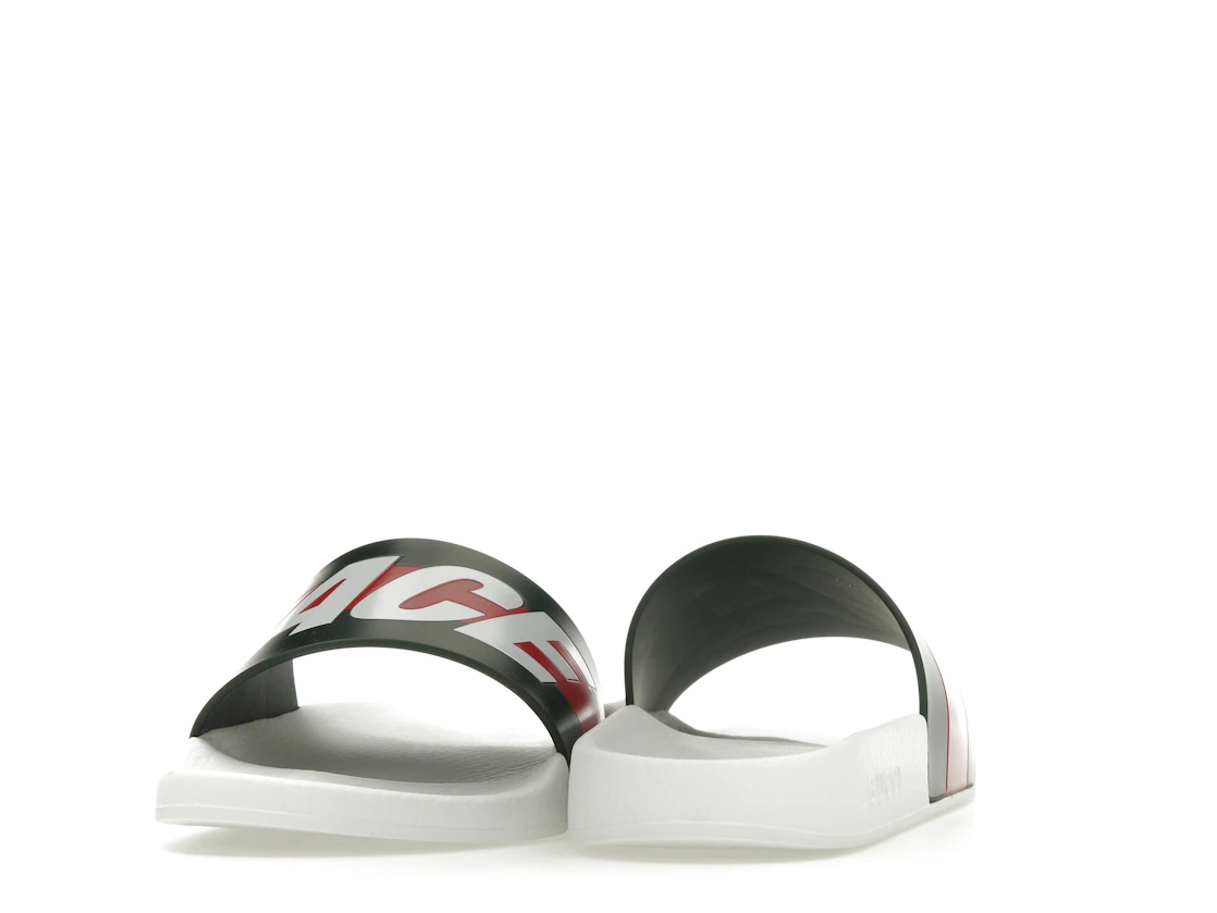 Vue 29 de Palace x Gucci Logo Web Slide Sandal White