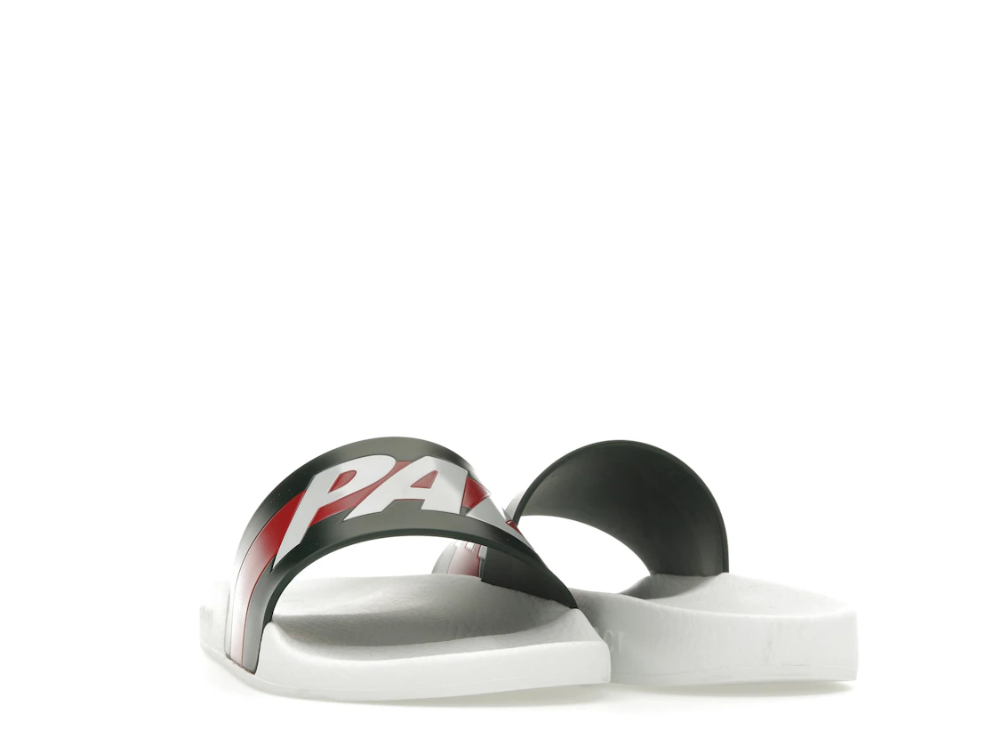 Vue 8 de Palace x Gucci Logo Web Slide Sandal White