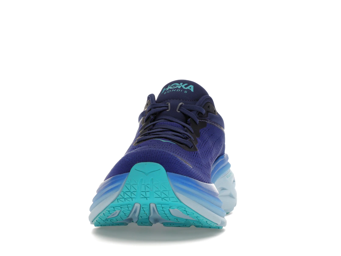 Vue 11 de Hoka One One Bondi 8 Bellwether Blue