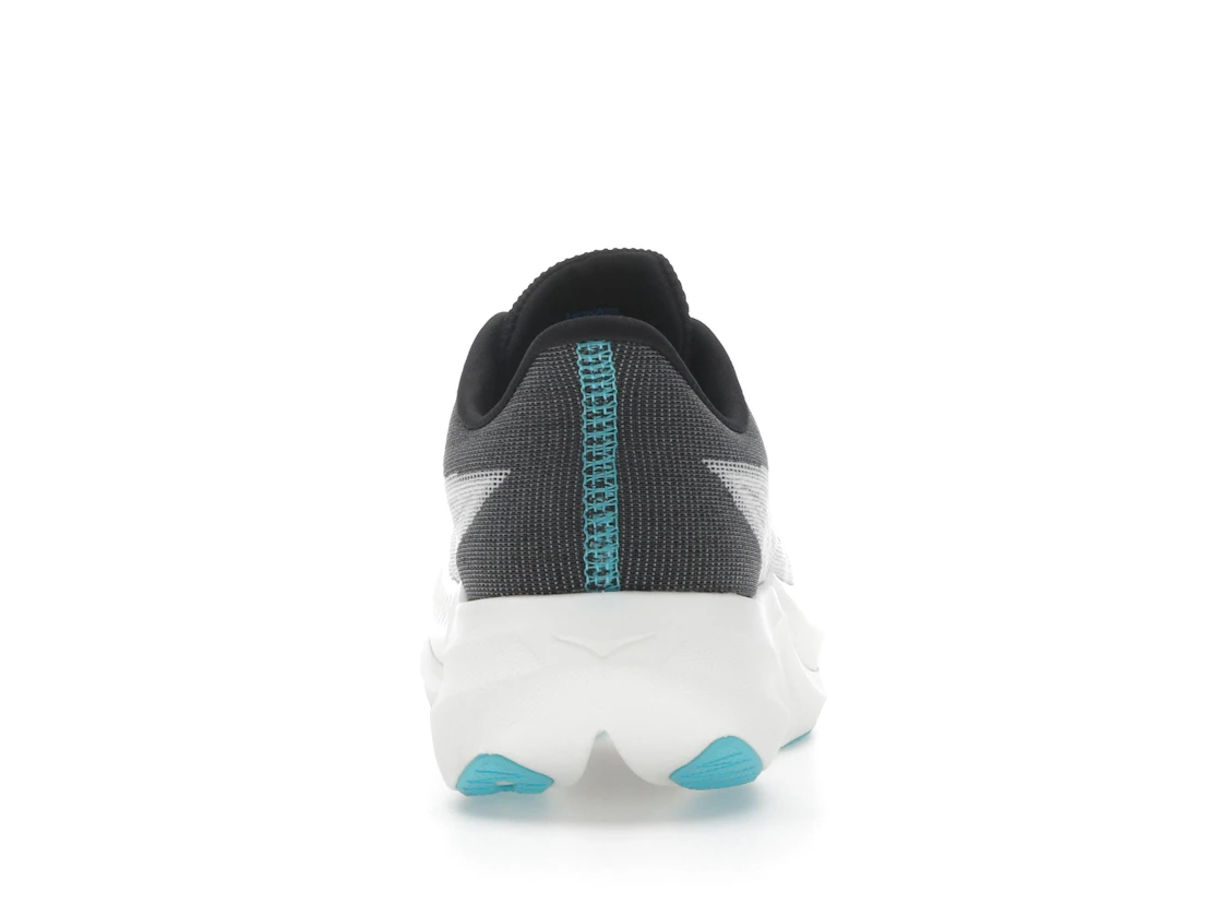 Vue 28 de Hoka One One Rocket X 3 White Black Blue