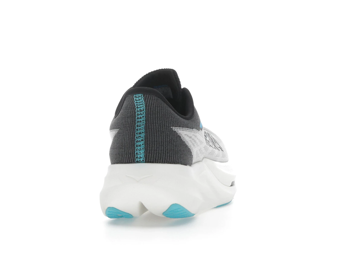 Vue 29 de Hoka One One Rocket X 3 White Black Blue
