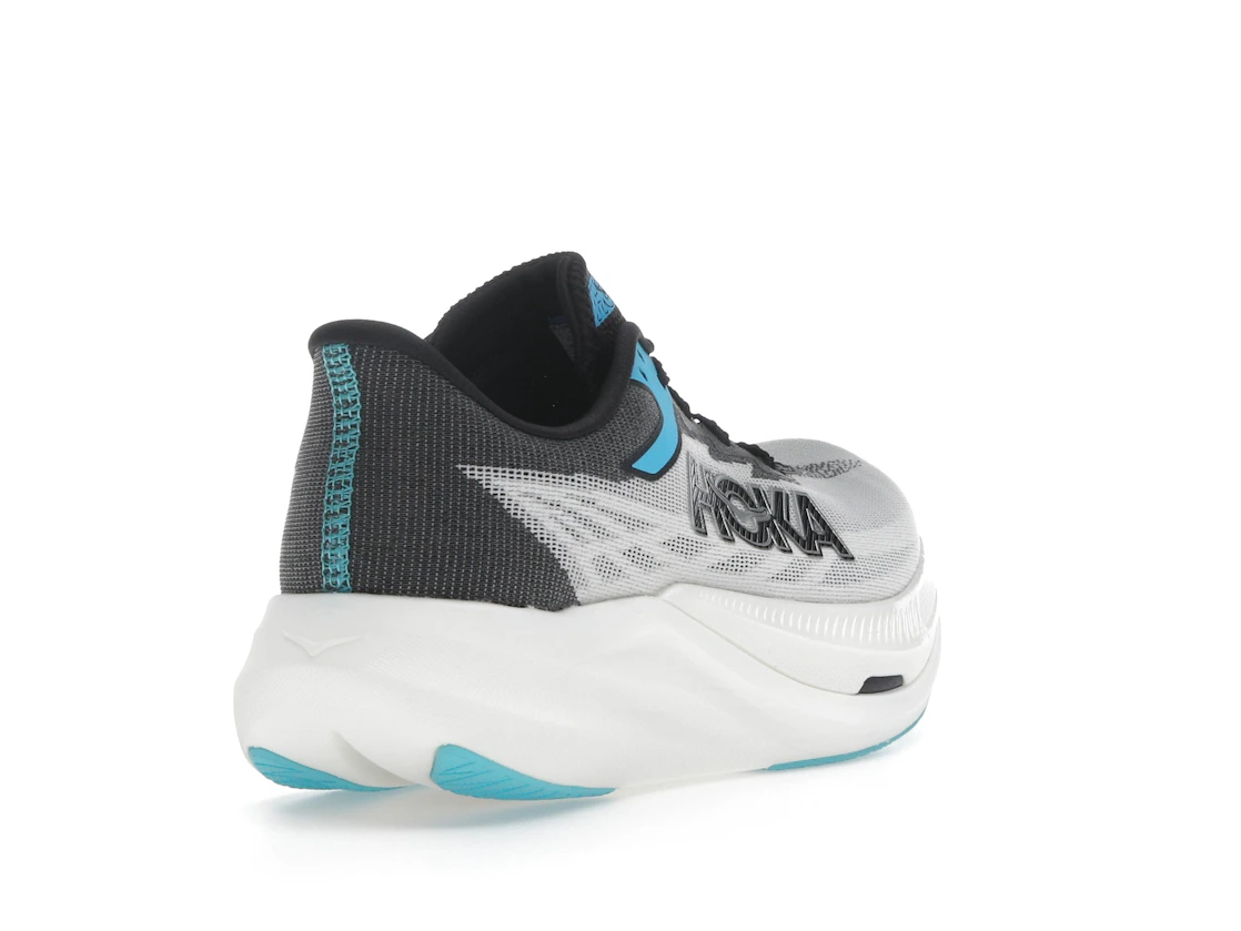 Vue 31 de Hoka One One Rocket X 3 White Black Blue