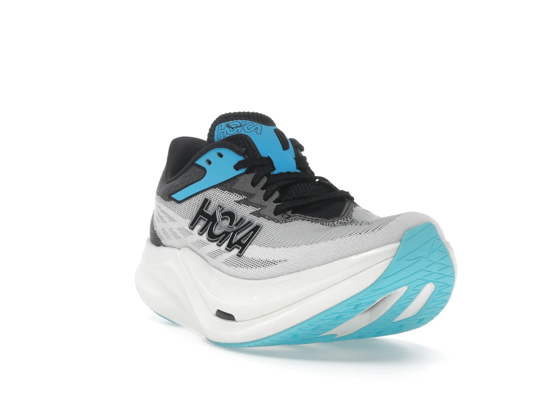 Vue 7 de Hoka One One Rocket X 3 White Black Blue