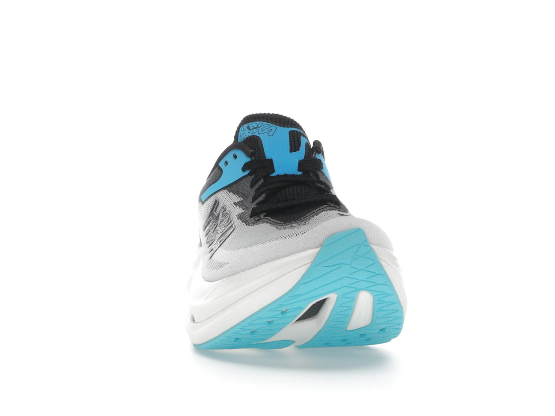 Vue 9 de Hoka One One Rocket X 3 White Black Blue