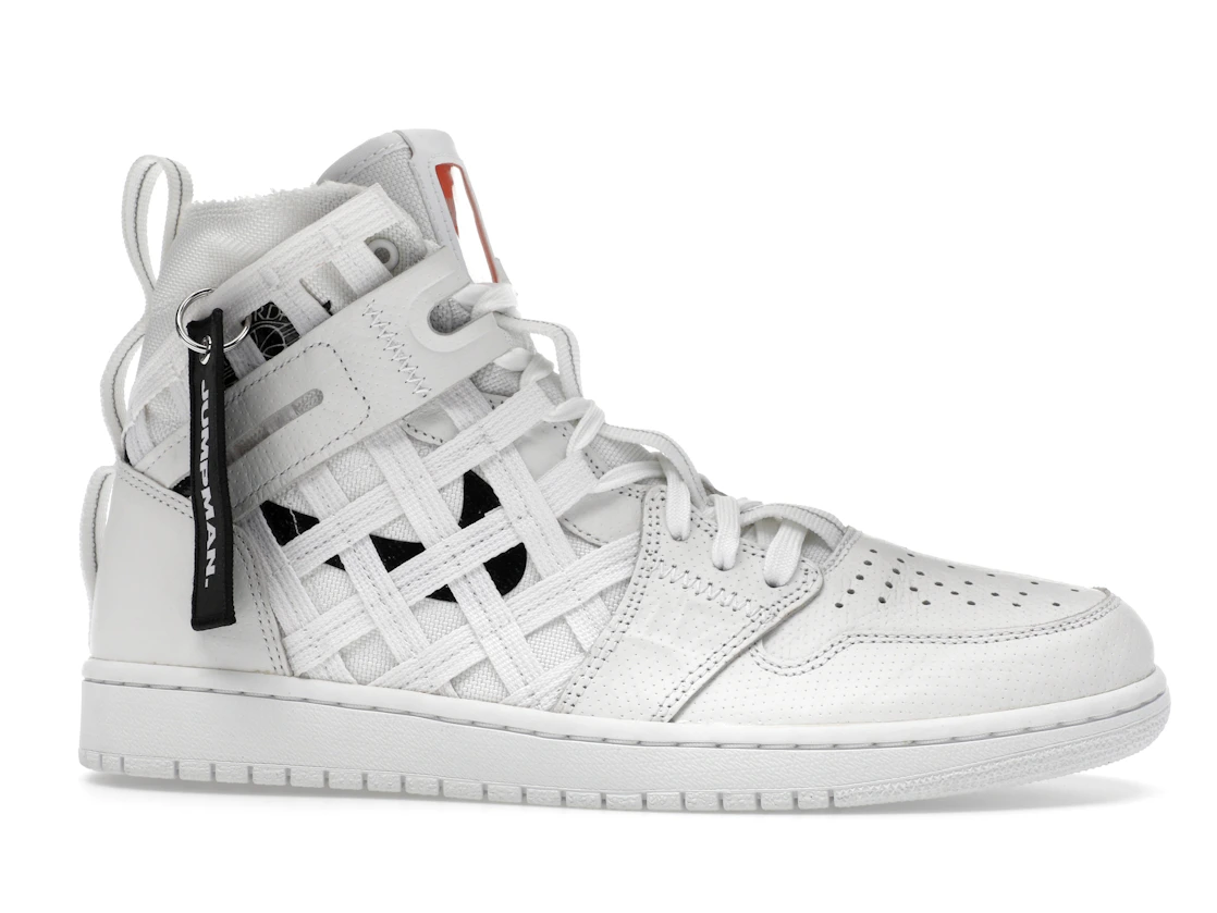 Vue 2 de Jordan 1 Cargo White Black