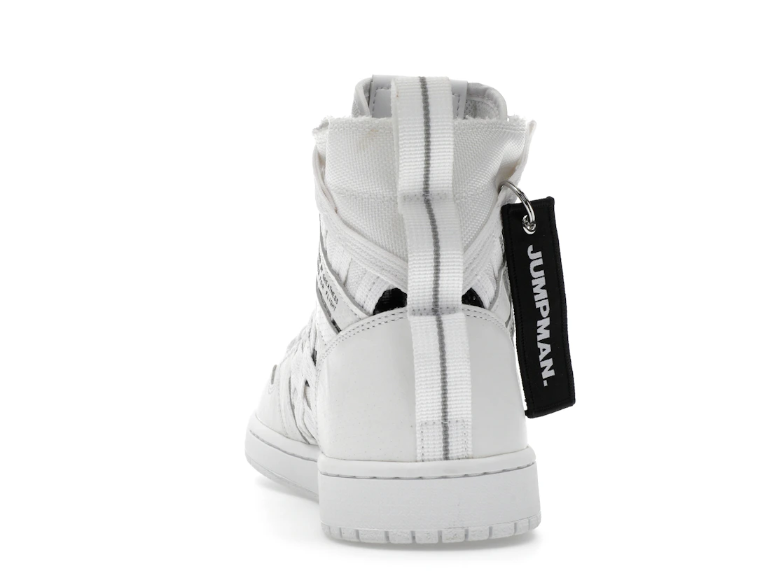 Vue 27 de Jordan 1 Cargo White Black