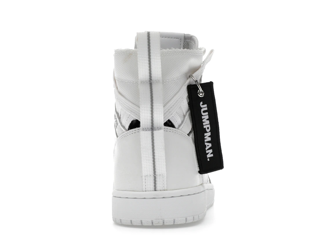 Vue 28 de Jordan 1 Cargo White Black