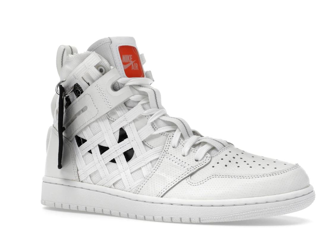 Vue 4 de Jordan 1 Cargo White Black