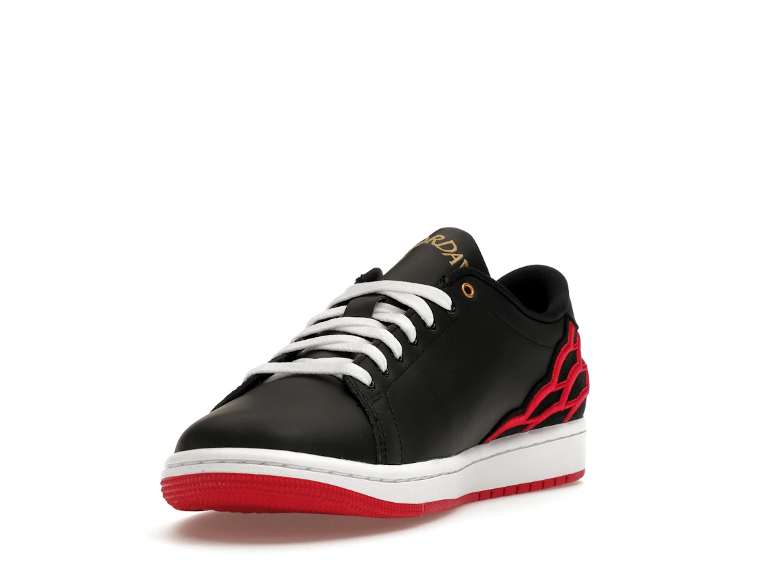 Vue 13 de Jordan 1 Centre Court Black Pink White
