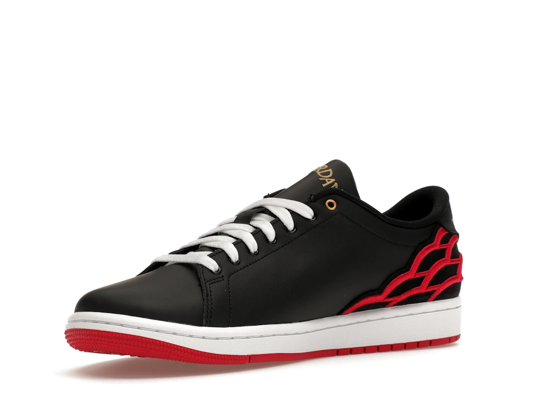 Vue 15 de Jordan 1 Centre Court Black Pink White