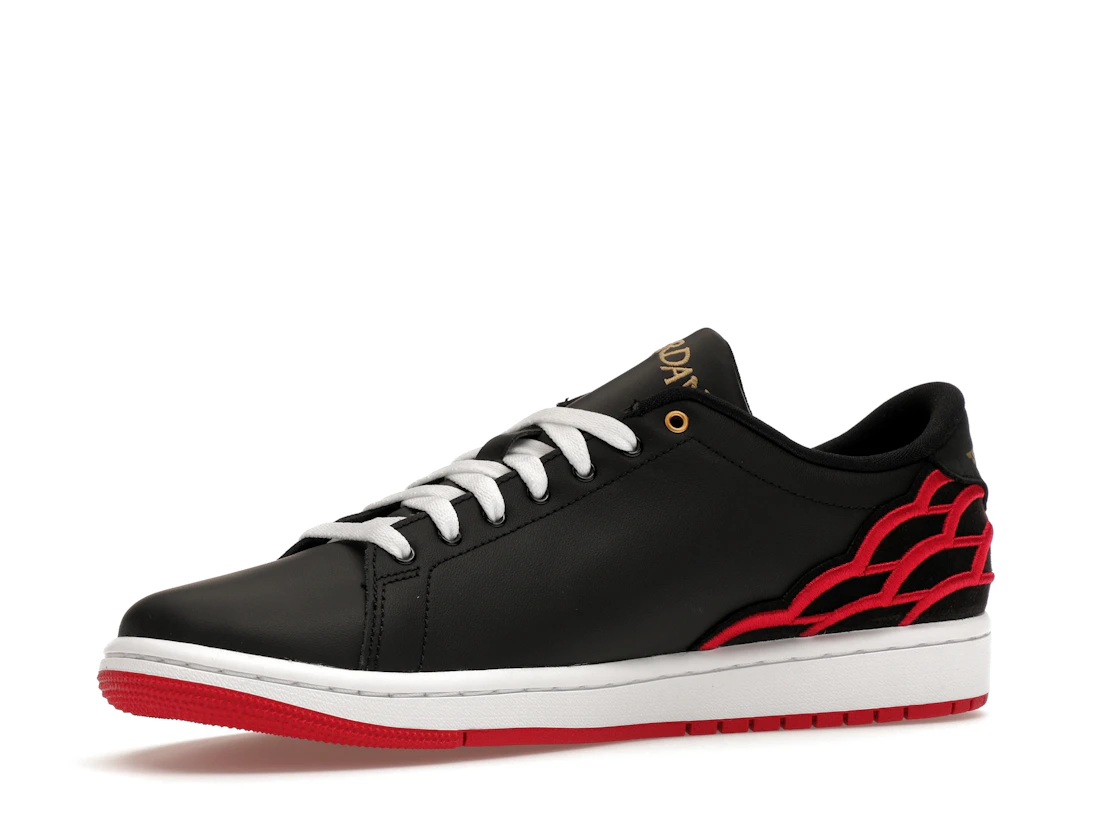 Vue 16 de Jordan 1 Centre Court Black Pink White