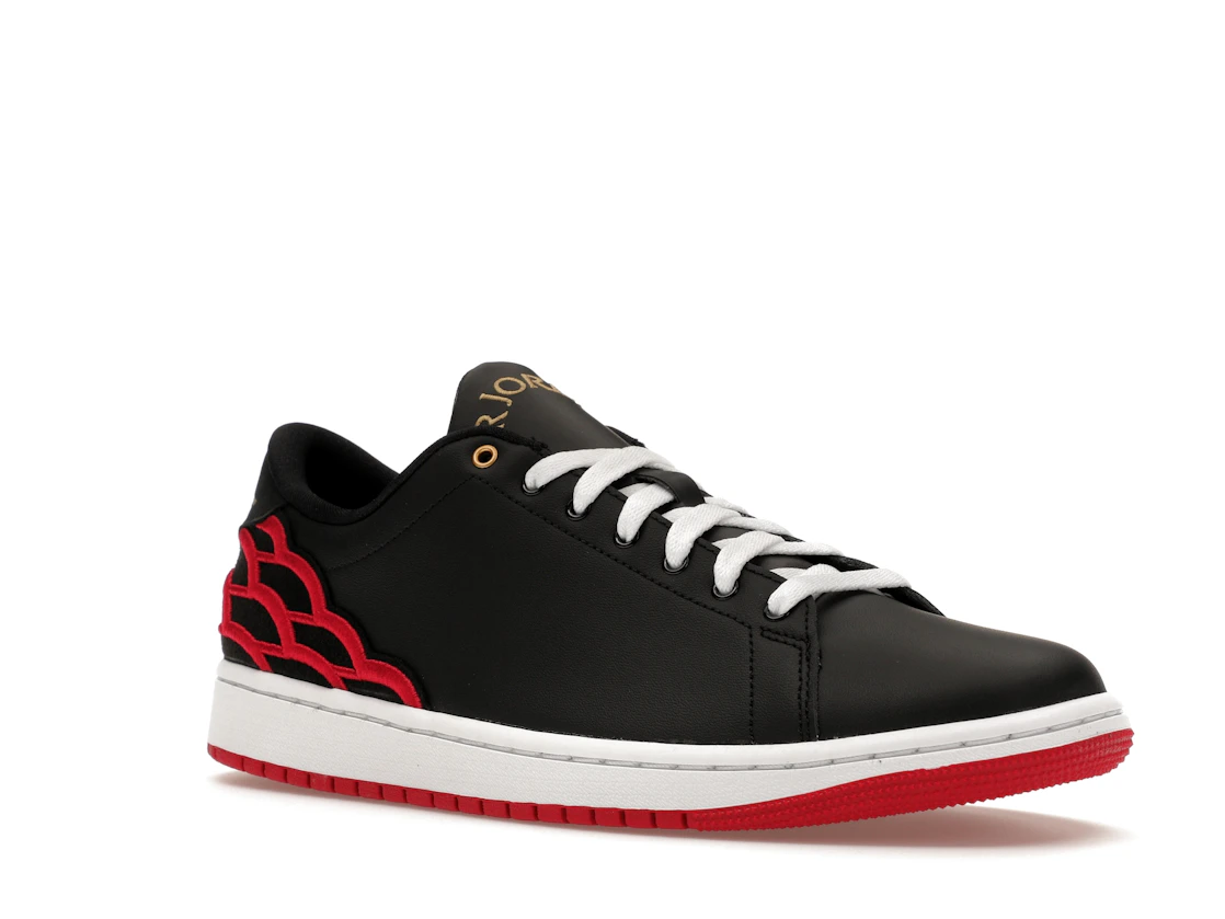 Vue 5 de Jordan 1 Centre Court Black Pink White