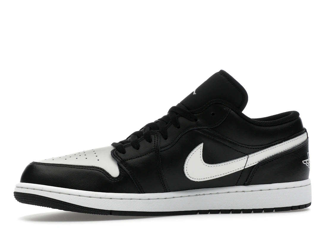 Vue 18 de Jordan 1 Low Black Summit White