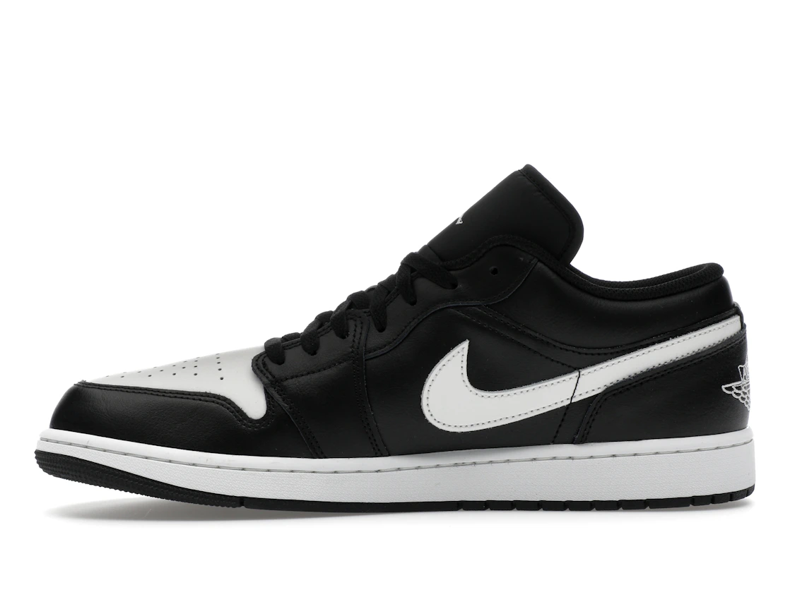 Vue 19 de Jordan 1 Low Black Summit White