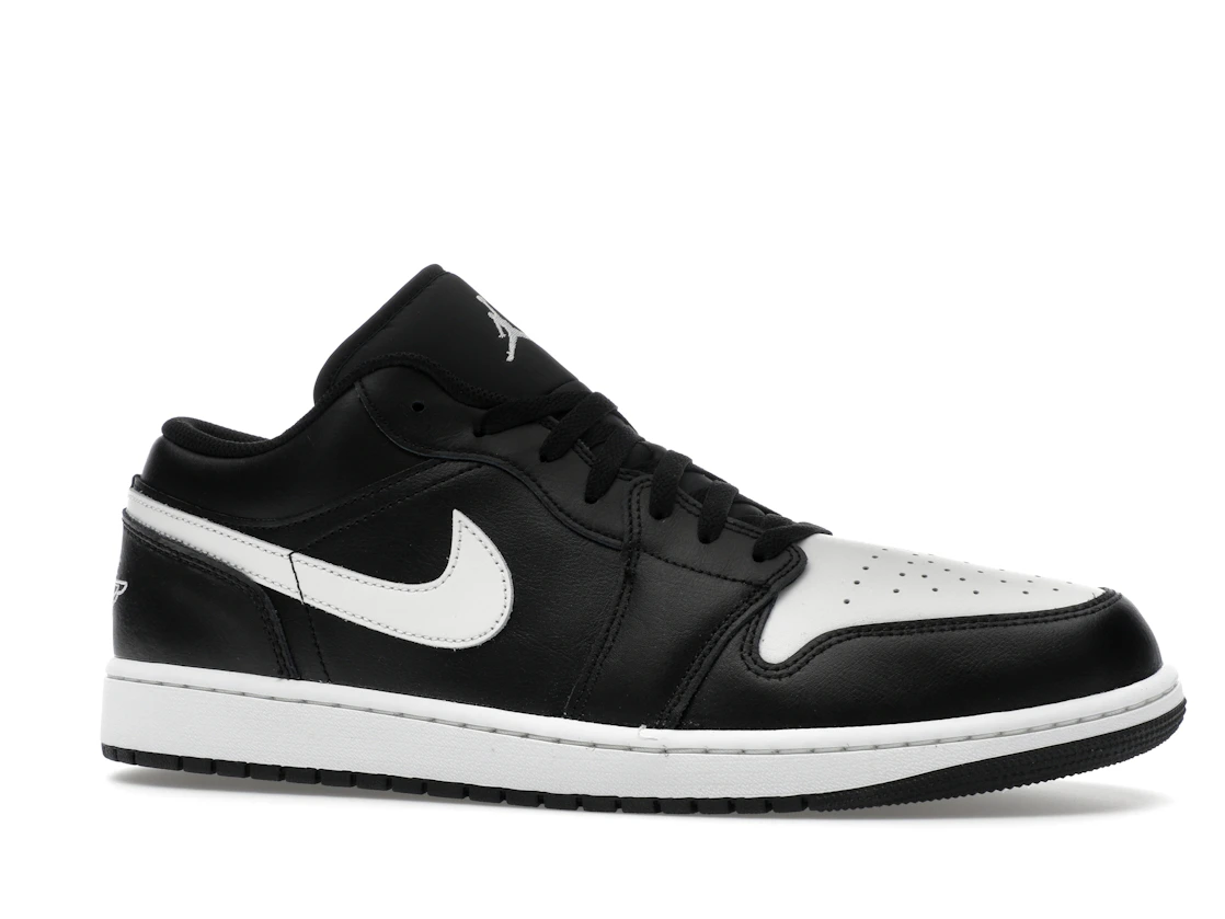 Vue 3 de Jordan 1 Low Black Summit White
