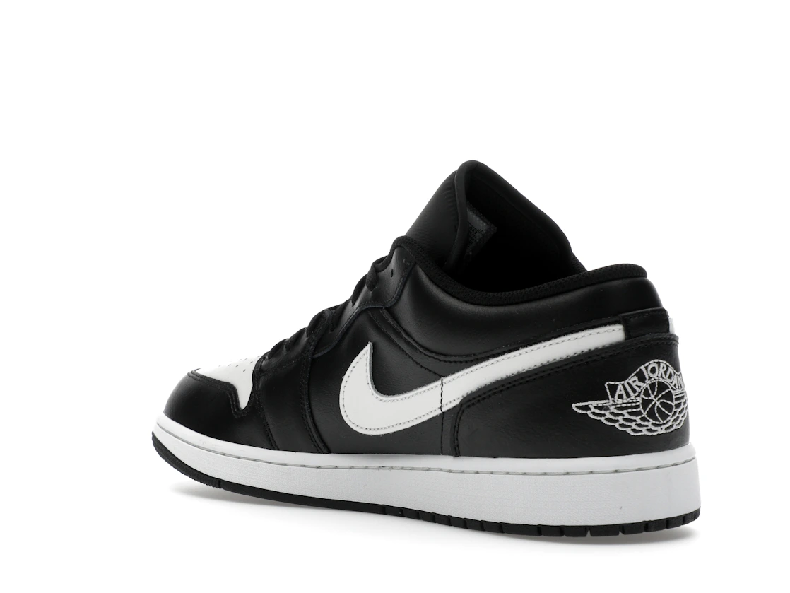 Vue 24 de Jordan 1 Low Black Summit White