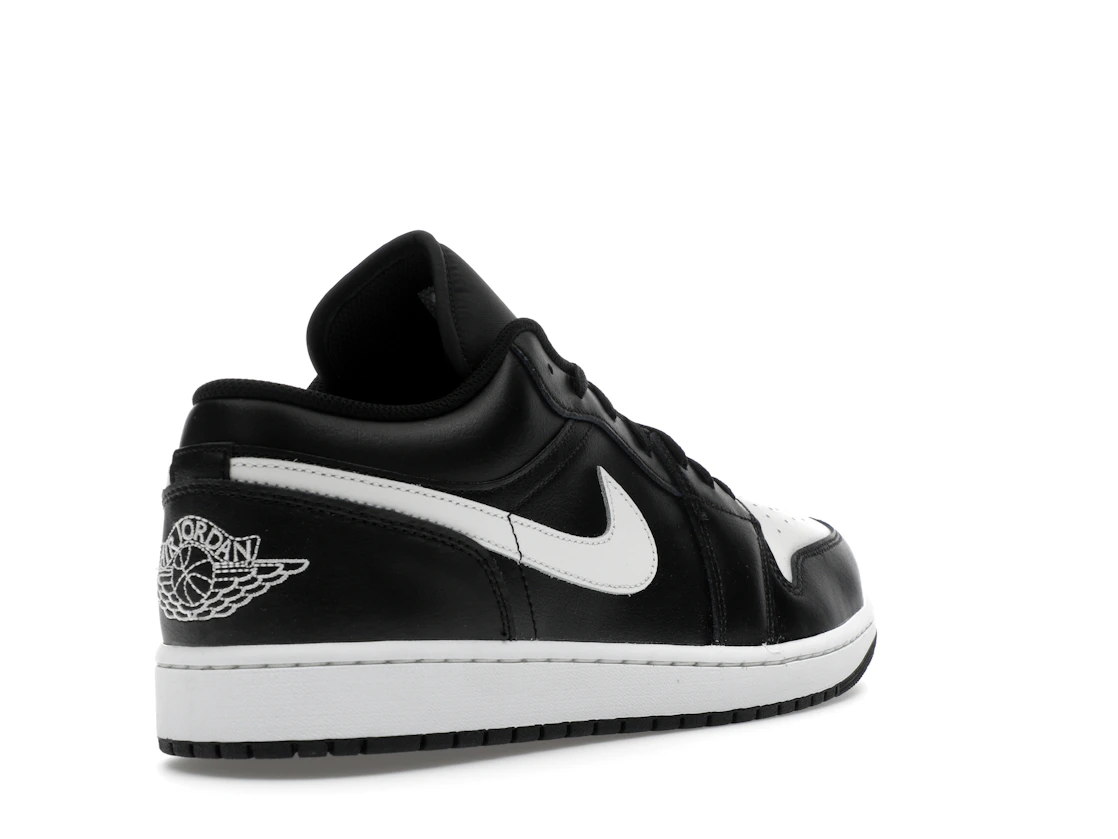 Vue 32 de Jordan 1 Low Black Summit White