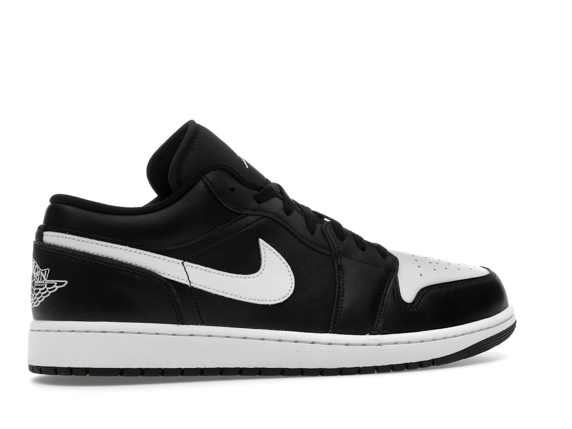 Vue 35 de Jordan 1 Low Black Summit White